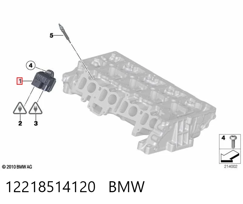 Реле свічок накалу на BMW 5  F10
