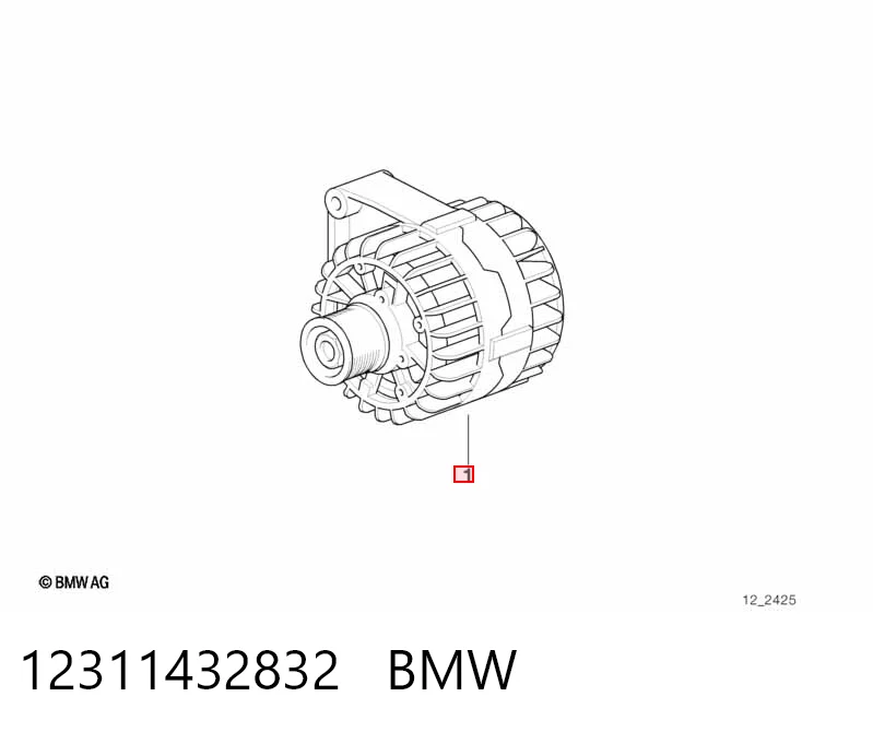Генератор BMW 7 седан (E32) (1986 - 1994) ціна, від 88.69 USD