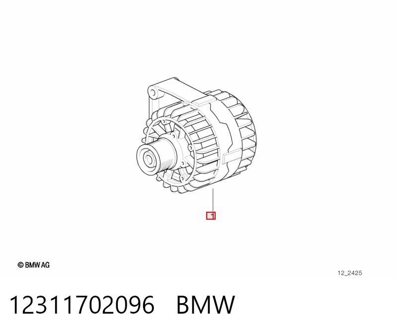 Генератор автомобільний BMW 7 