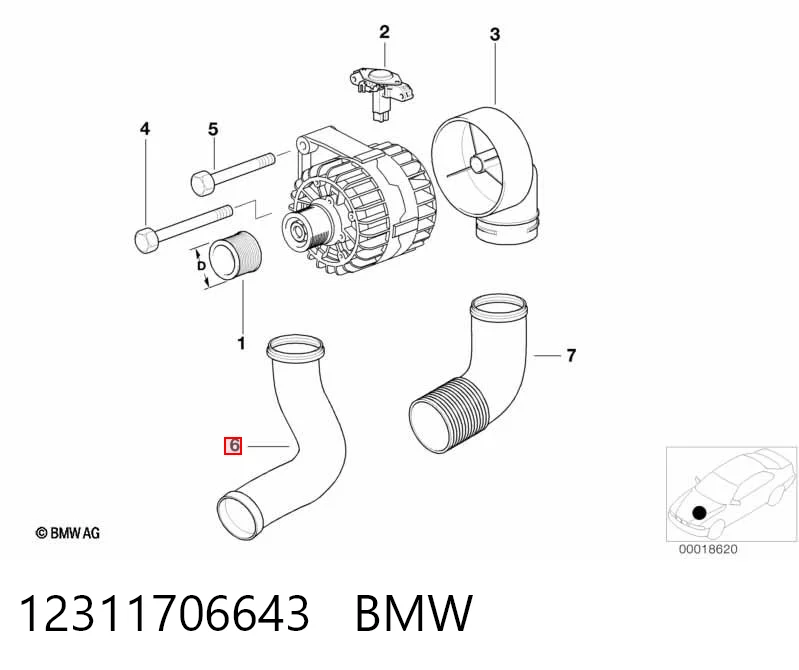 12311706643 BMW 
