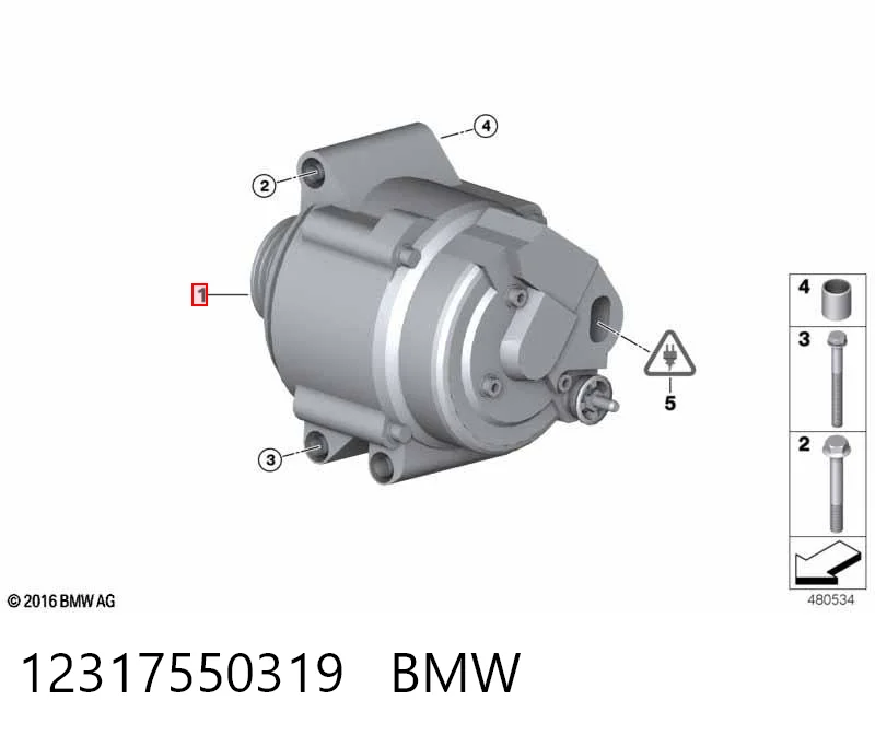 12317550319 BMW Авто генератор