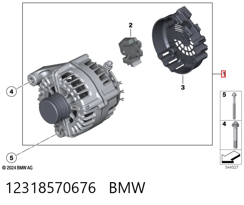 12318570676 BMW Авто генератор