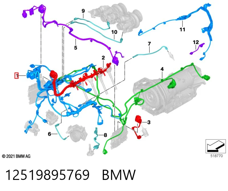 12519895769 BMW 
