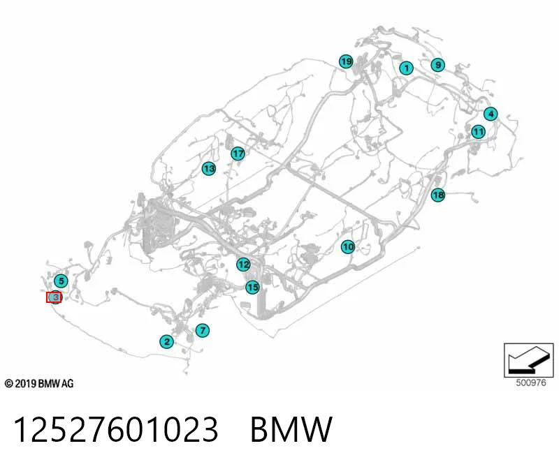 Купити 7601023 BMW 