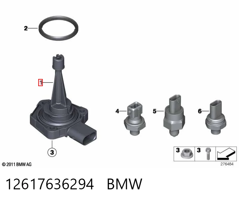 12617636294 BMW Датчик рівня мастила