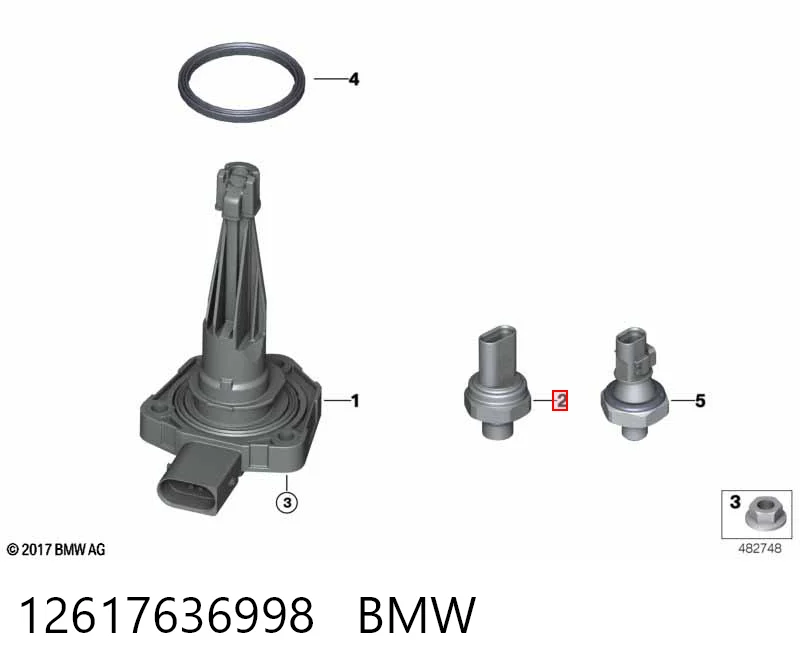 Купити Датчик тиску масла BMW 2  F23