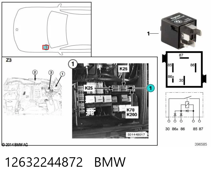 12632244872 BMW