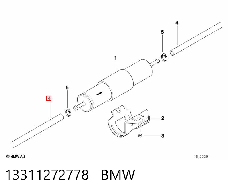 Шланг паливний, універсальний Opel 0822309 ціна, від 22.22 USD