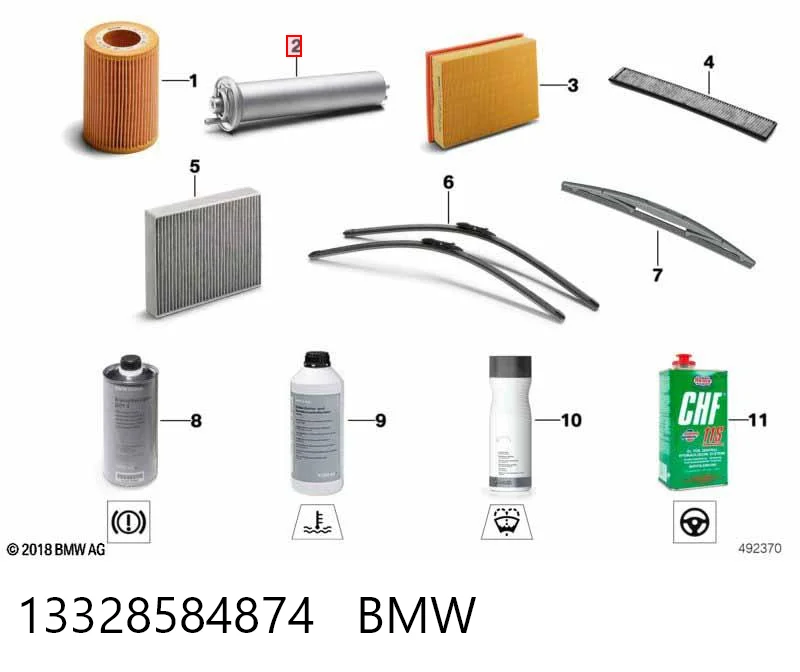13328584874 BMW Фільтр палива