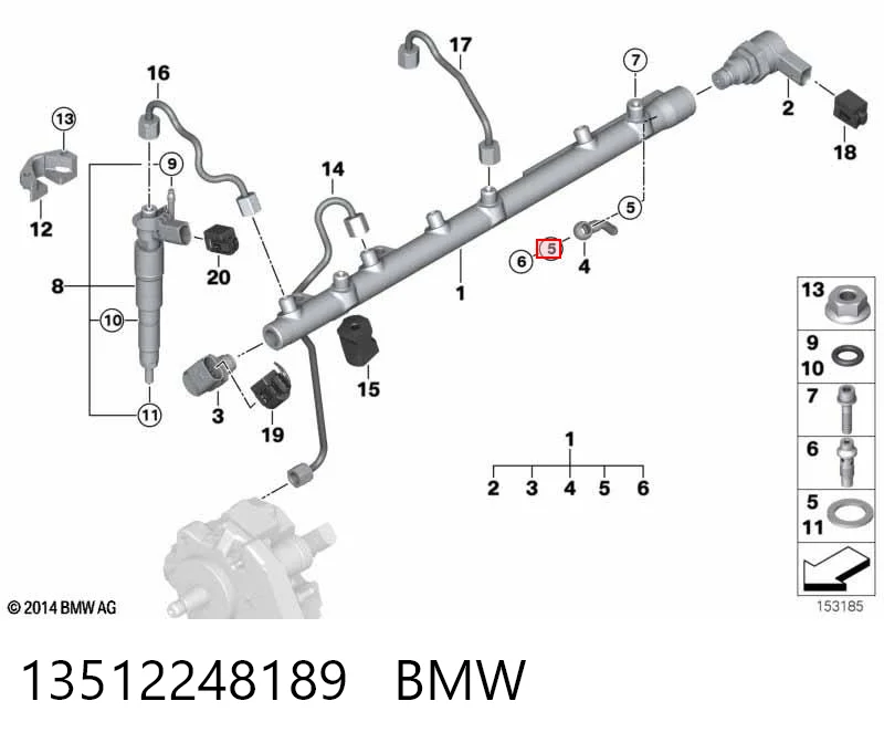 2916710649 Bosch Кільце приймальної труби глушника