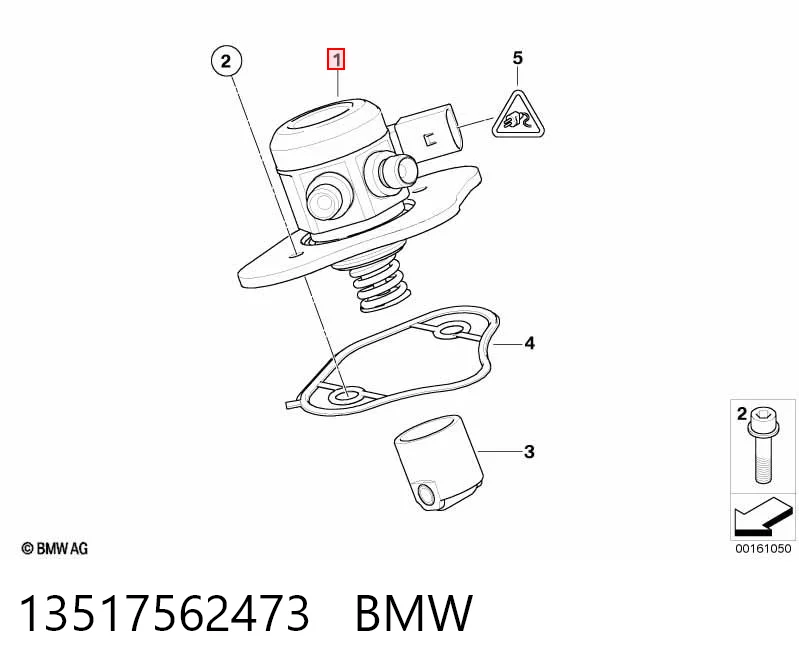 Насос паливний високого тиску BMW 5 універсал (E61) (2003 - 2009) ціна, від 118.91 USD