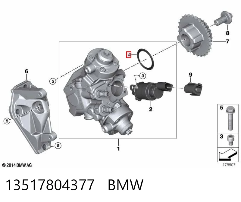 Купити V837079431 Fendt Прокладка кришки горловини, маслозаливної