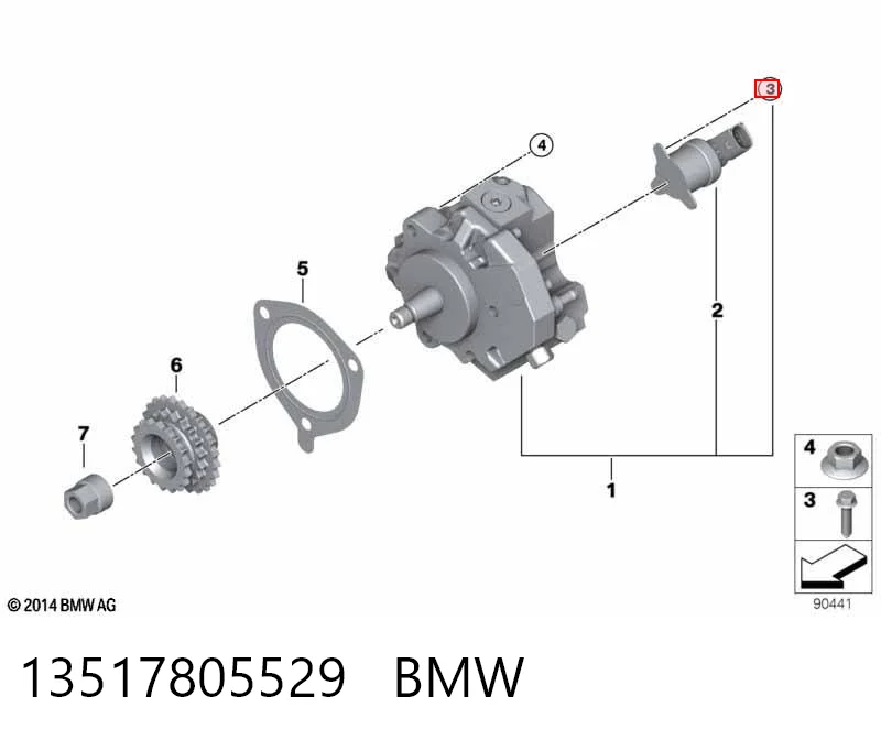 Болт DAF 1781233 ціна, від 1.32 USD