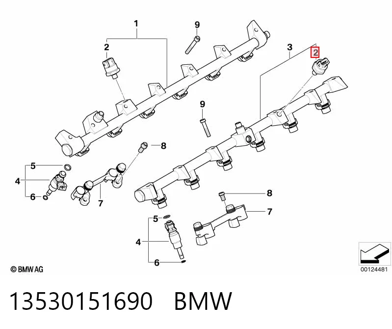 13530151690 BMW Манометри