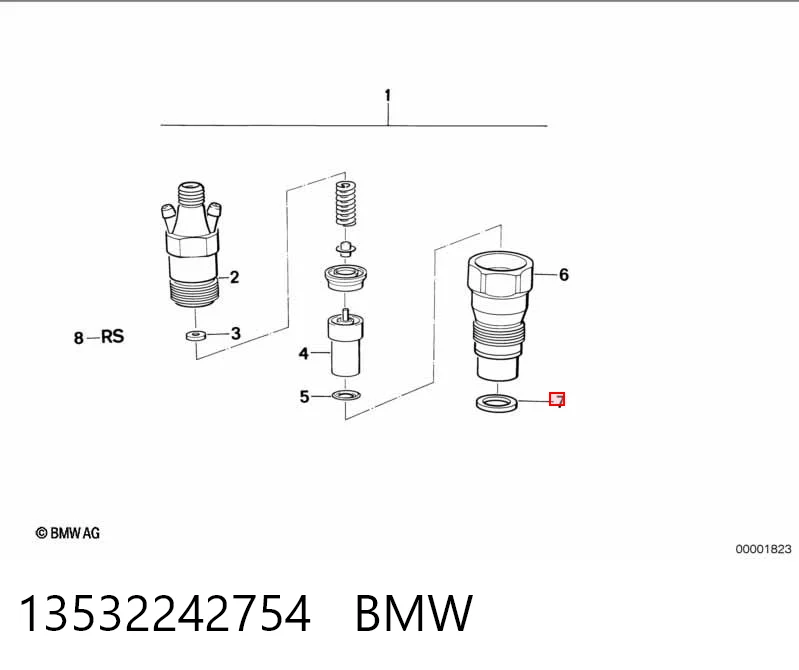Купити 9946958 Fiat/Alfa/Lancia Кільце форсунки