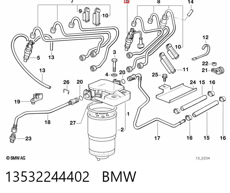 432217236 Bosch Форсунка вприску палива