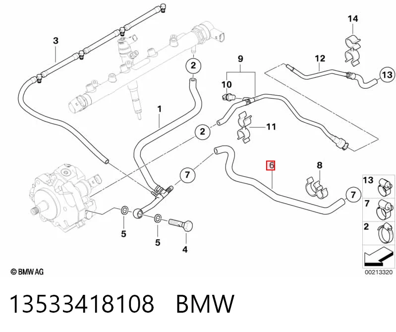 11117710474 BMW Покажчик рівня масла