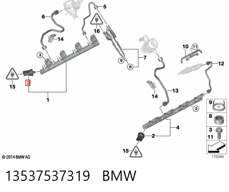 13537537319 BMW Манометри