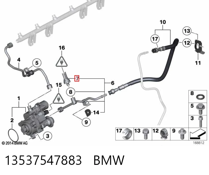 13537547883 BMW Манометри