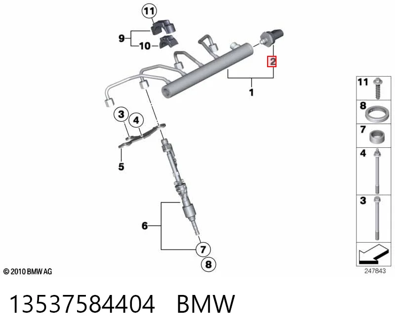 13537584404 BMW Манометри