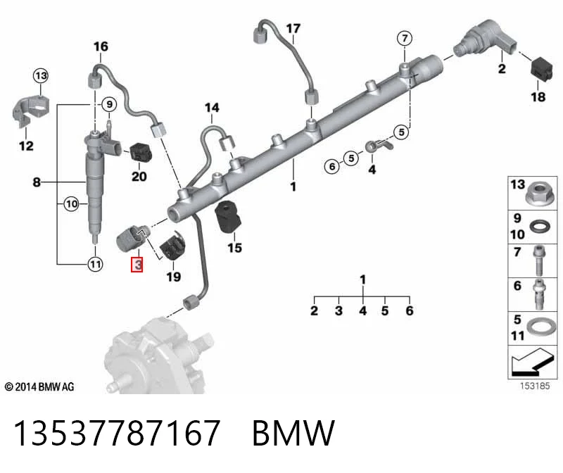 13537787167 BMW Манометри