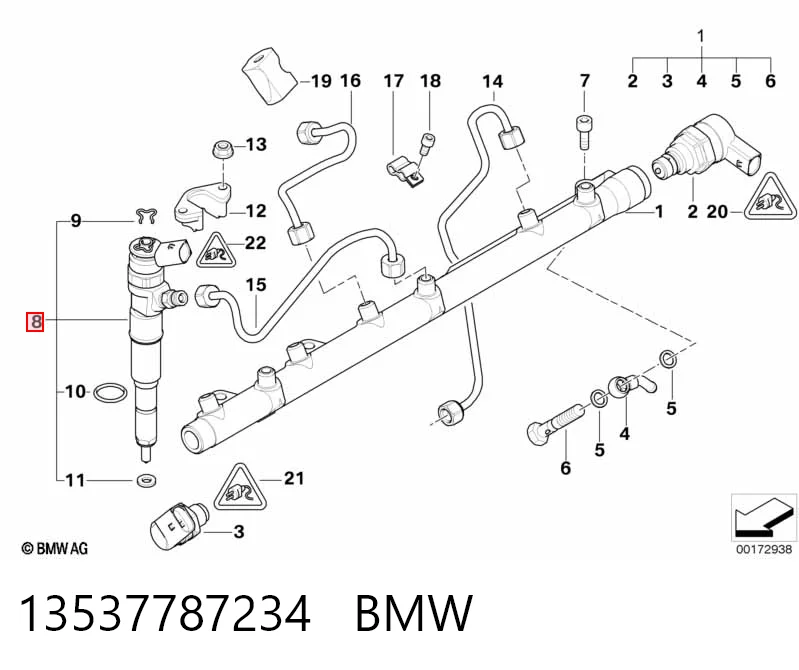  Паливні форсунки BMW 3 