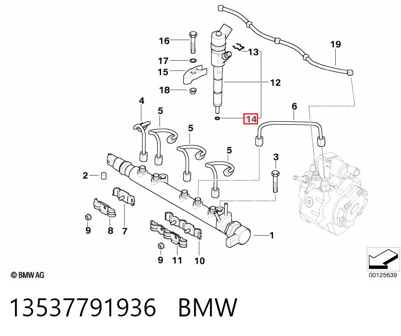 Кільце інжектора на Toyota Yaris  P10