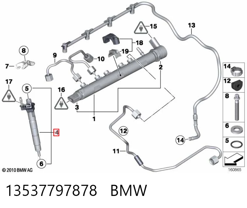 Купити 986435363 Bosch Форсунка дизельна в зборі, розпилювач + тримач
