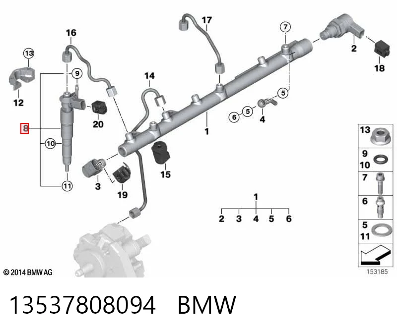 Паливні форсунки 986435359 Bosch