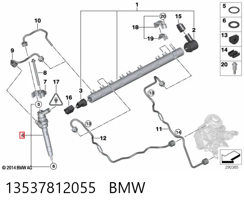 Паливні форсунки 986435411 Bosch