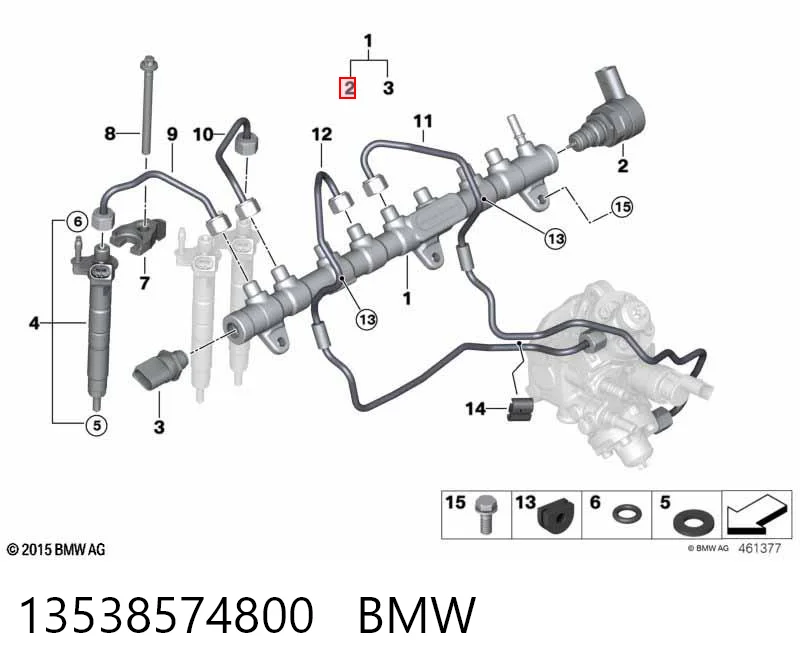 281006394 Bosch Регулятор тиску палива
