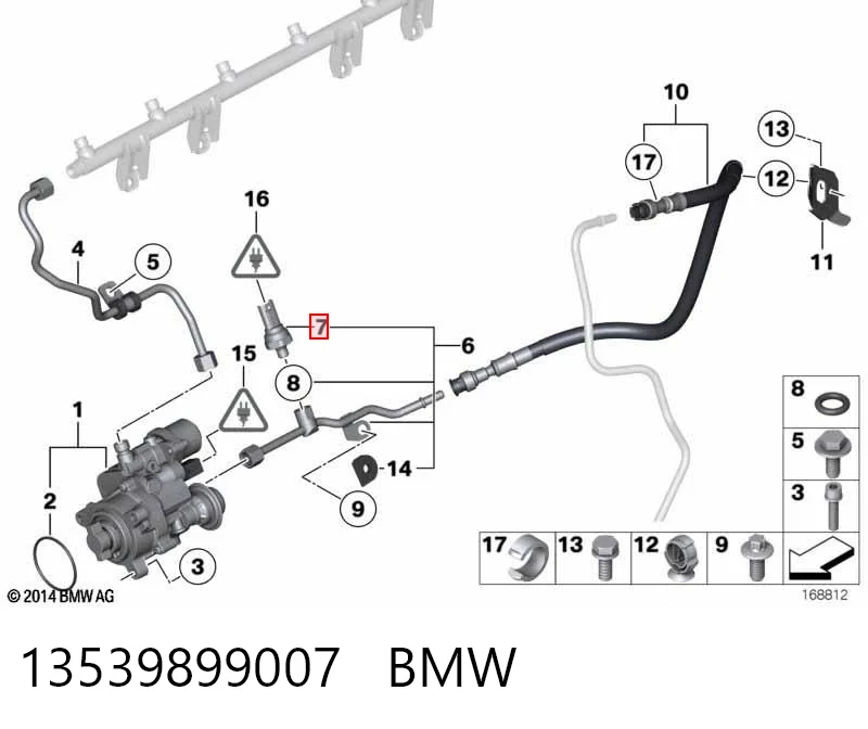 13539899007 BMW Манометри