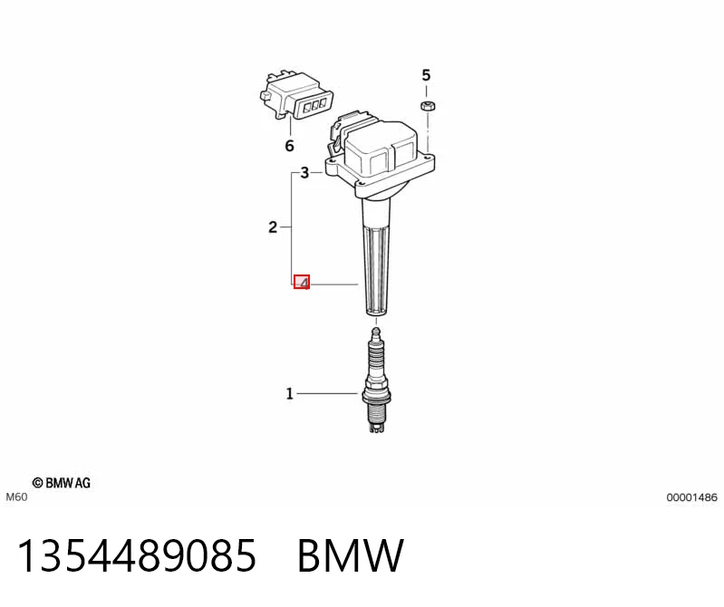 1730521 BMW Свічковий накінечник