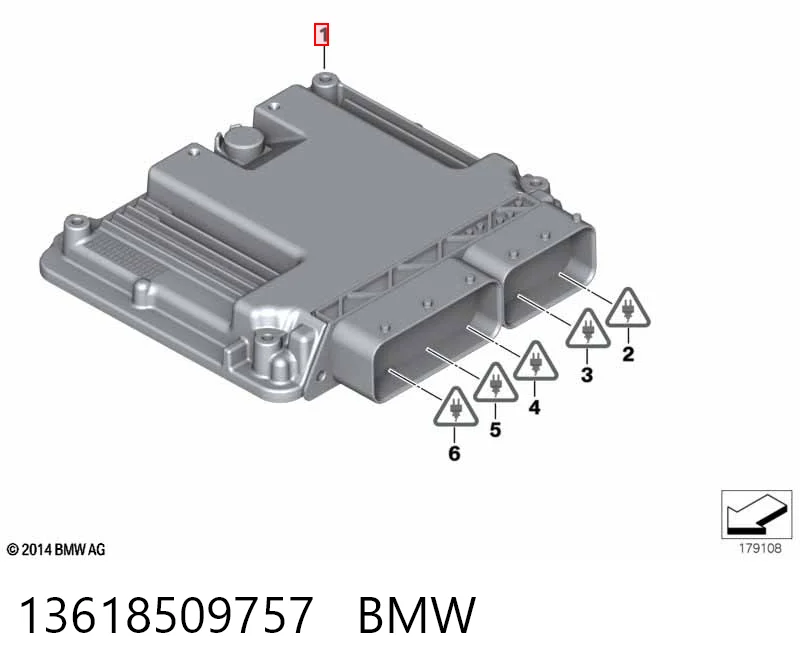 ЕБУ BMW 8570593 ціна, від 186.89 USD