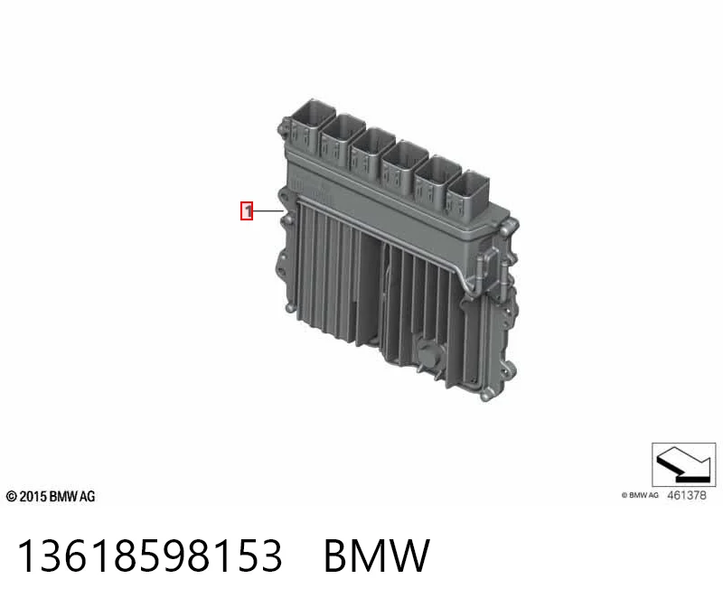 Блок електронного управління на BMW X7  G07