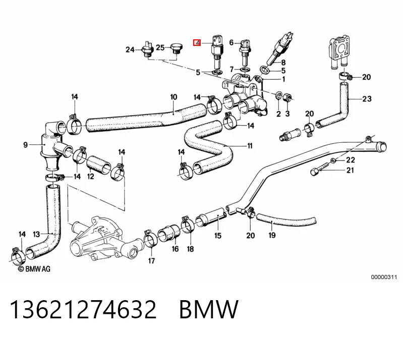024229 Peugeot/Citroen Датчик радіатора