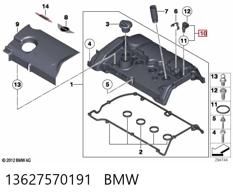 13627570191 BMW Датчик розподільного вала