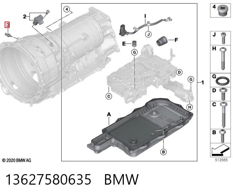 13627580635 BMW Датчик радіатора