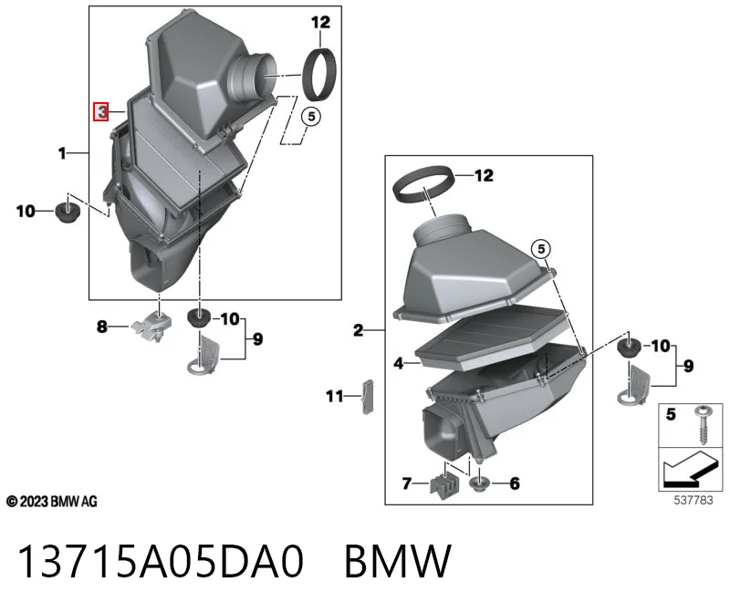 13715A05DA0 BMW
