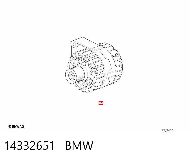 Генератор BMW 7 седан (E32) (1986 - 1994) ціна, від 88.69 USD
