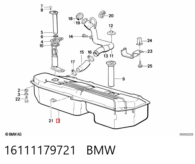 Купити Паливний бак BMW 3  E30