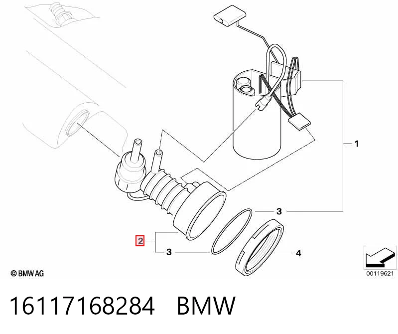 2390897205 Toyota Фільтр палива
