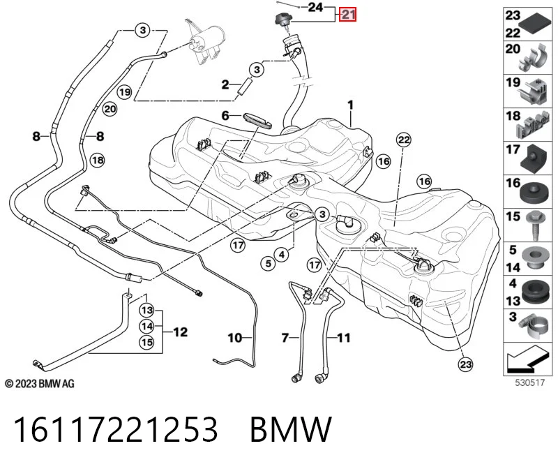 Купити 77300WAA01 Toyota Пробка бензобака