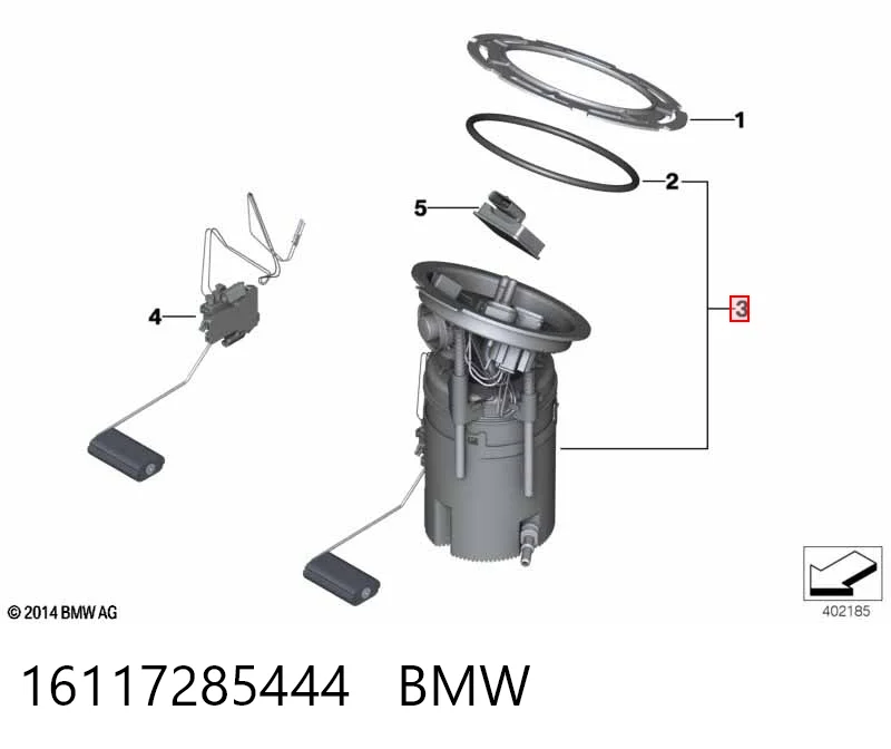Бензонасос 313011300157 Magneti Marelli