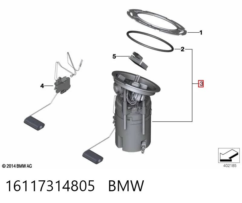 313011300157 Magneti Marelli Електробензонасос