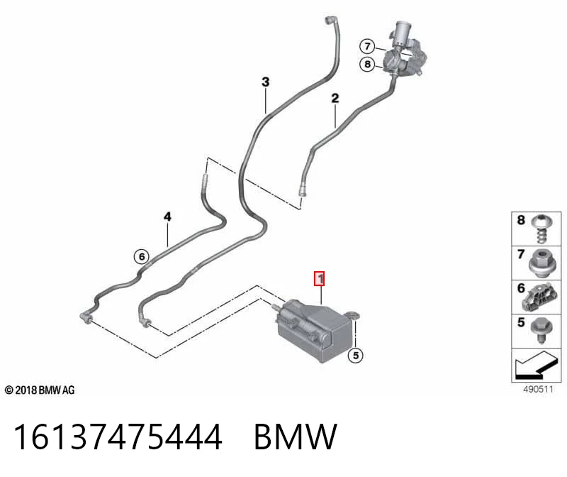 Абсорбер на BMW X7  G07