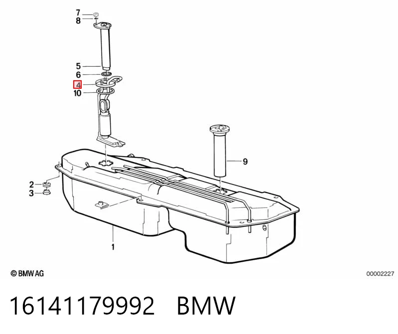16141179992 BMW Електробензонасос