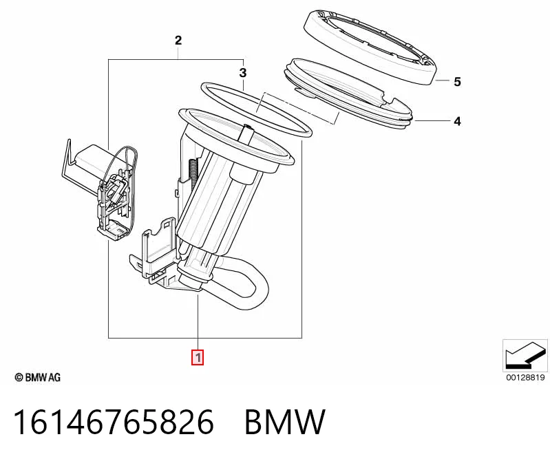 Бензонасос 6765826 BMW