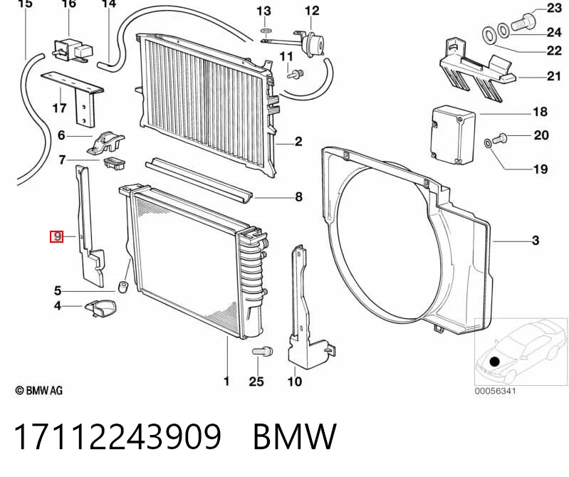 17112243909 BMW