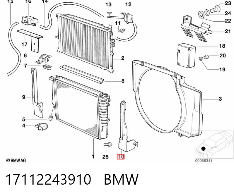 17112243910 BMW